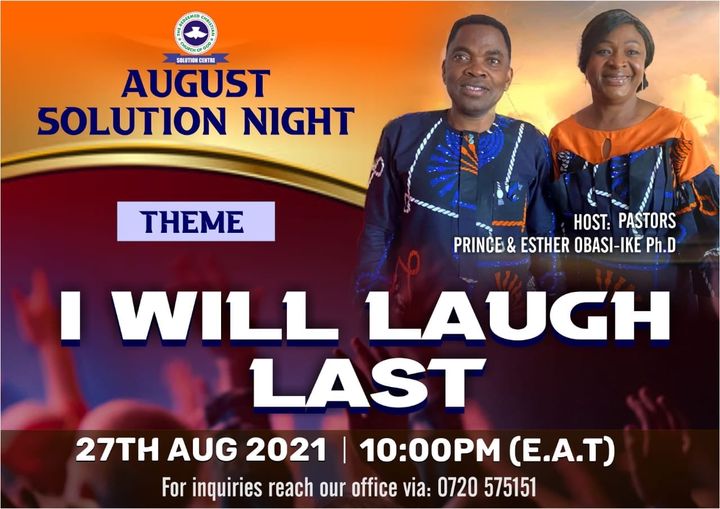 Solution Night (Mini Kesha) – You Shall Laugh Last