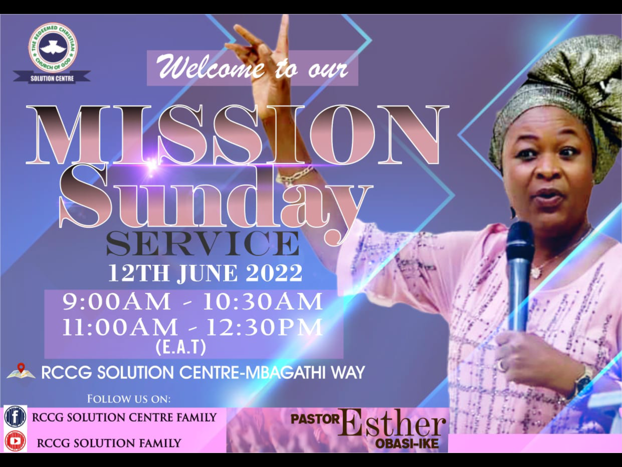 Mission Sunday service