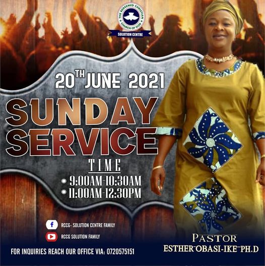 Sunday service