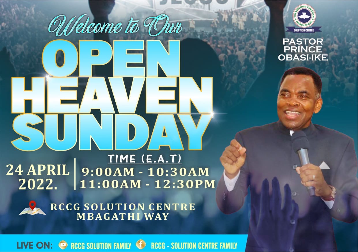 Open heaven Sunday Service